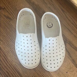 Natives Kids White Slip-On Shoes